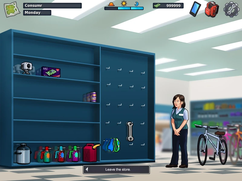 Home 6 Summertime Saga Mod APK gameplay preview with unlocked features